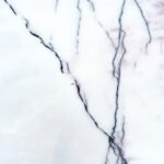 white granite with black veins
